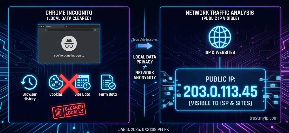Does Incognito Mode Hide IP Address? (Expert Privacy Guide)
