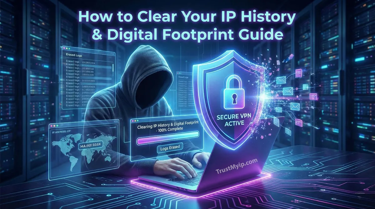 How to Clear Your IP History & Digital Footprint Guide