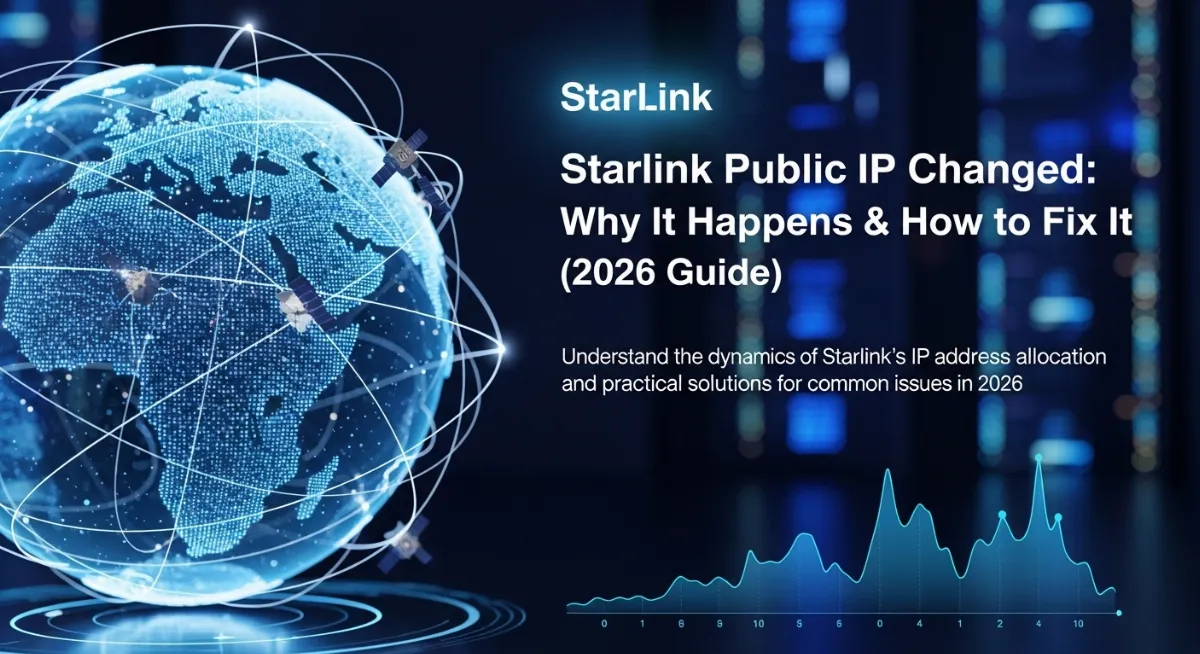 Starlink Public IP Changed? Fix & Solutions 2026