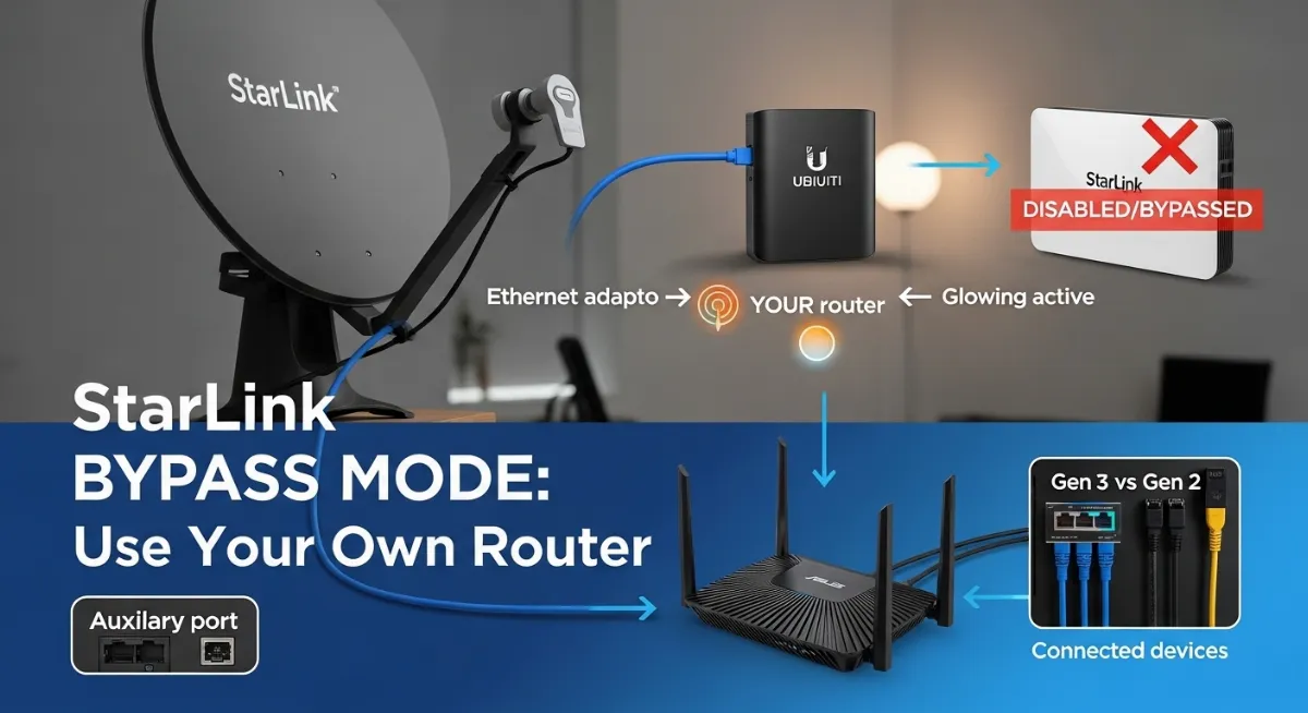 Starlink Bypass Mode: Use Your Own Router 2026