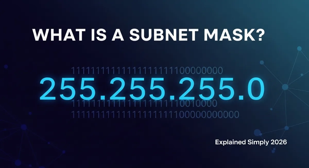 Subnet Mask Explained Simply: Complete Guide 2026