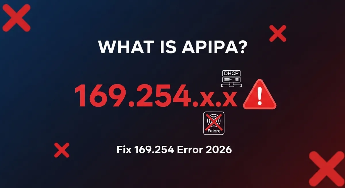 APIPA Address Explained: Fix 169.254.x.x Error 2026