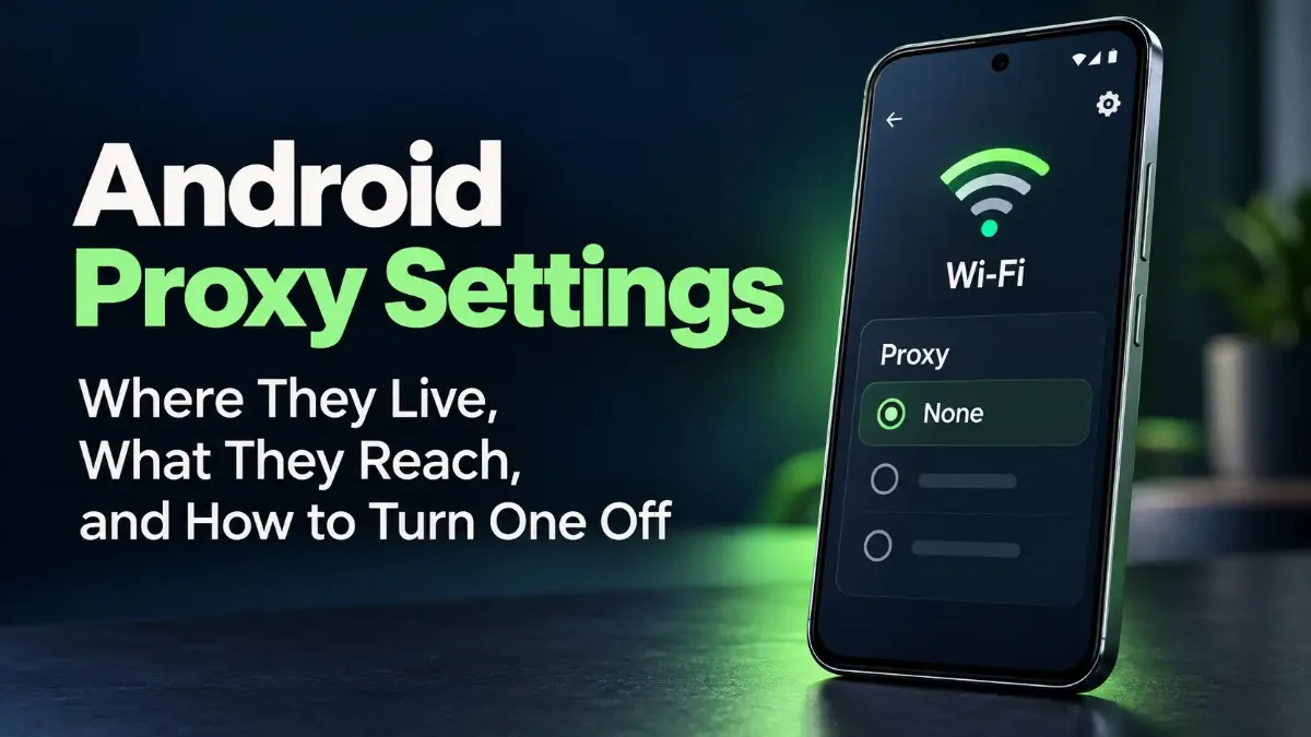Android Proxy Settings: What They Reach and What They Miss