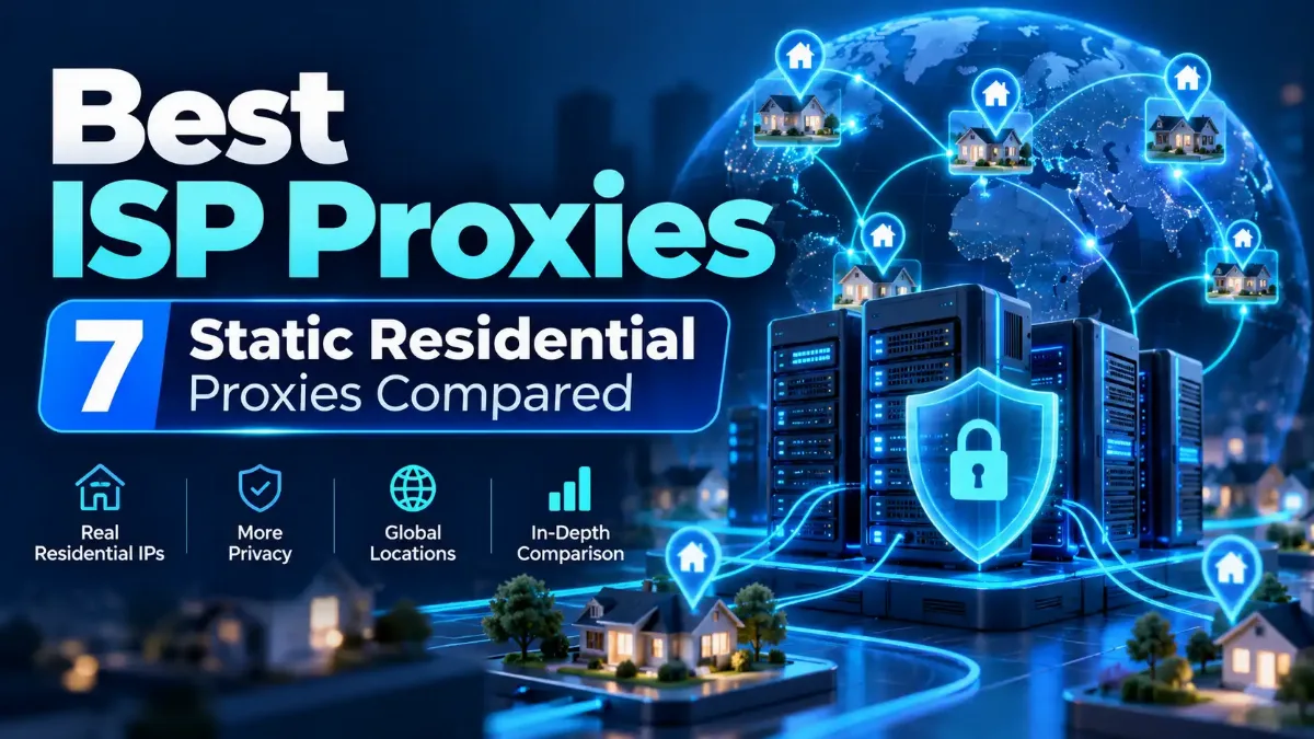 Best ISP Proxies: 7 Static Residential Proxies Compared