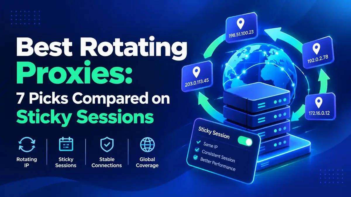 Best Rotating Proxies: 7 Picks Compared on Sticky Sessions