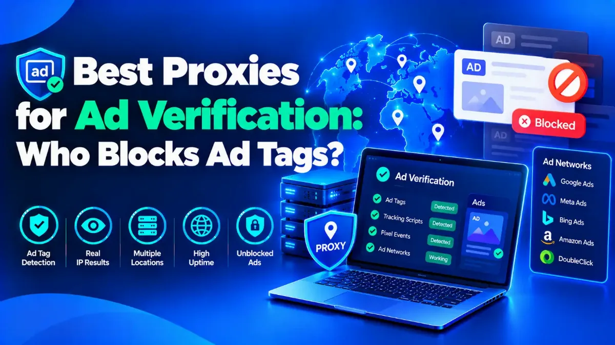 Best Proxies for Ad Verification: Who Blocks Ad Tags?