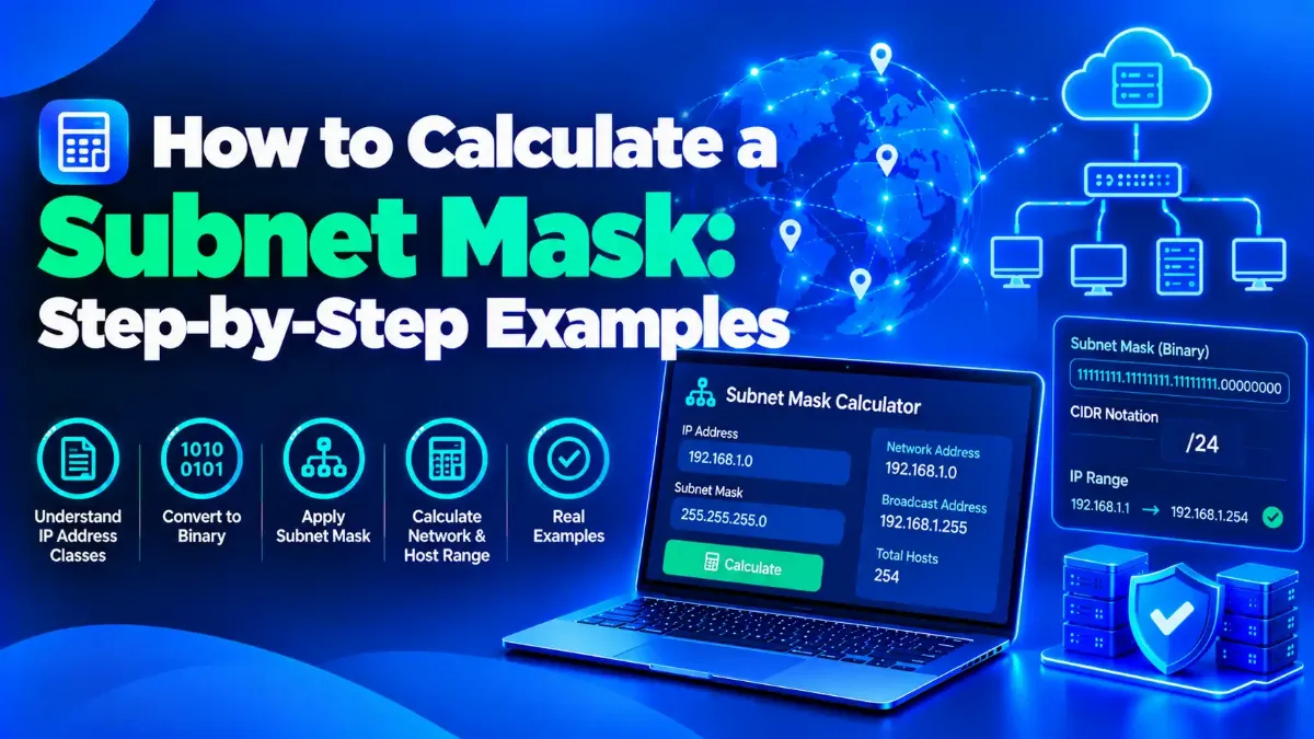 How to Calculate a Subnet Mask: Step-by-Step Examples