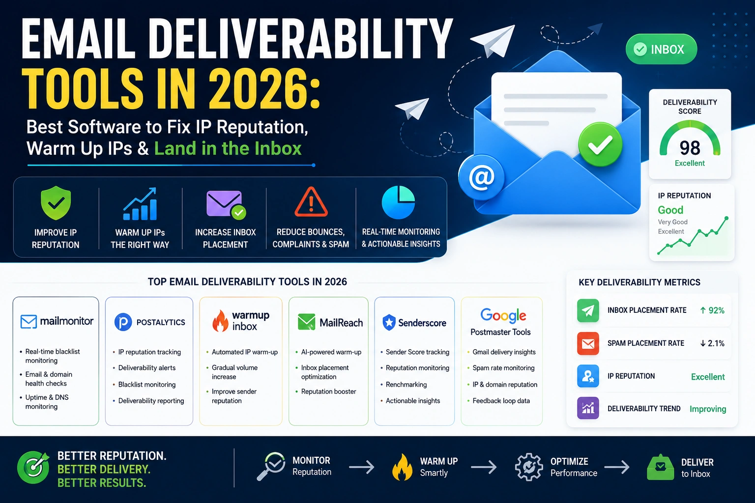Email Deliverability Tools in 2026