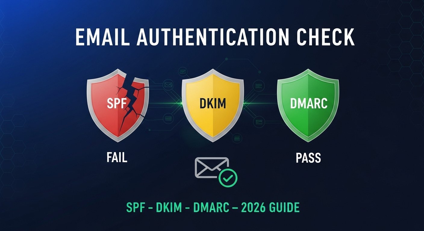 How to Check SPF, DKIM &amp; DMARC Blocklist Status 2026